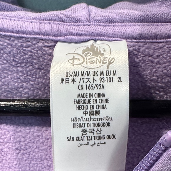 Disney Lilac Mickey Mouse Zip-Up Hoodie - Picture 3 of 5